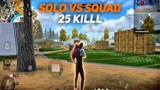 SOLO VS SQUAD DI KALAHARI 25 KILL☠️