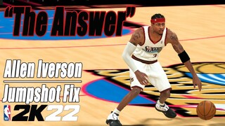 Allen Iverson Jumpshot Fix NBA2K22