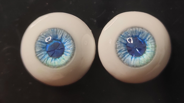 [bjd drilling eye making tutorial] Let's make a simple eyeball