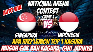 ADA RRQ'LEMON, Musuh NGEREMEHIN GAK BAN KAGURA, HASILNYA BEGINI | NATIONAL ARENA CONTEST 13122017