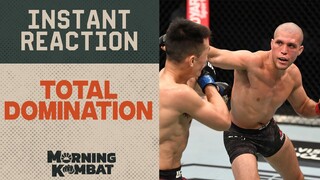 UFC Results: Brian Ortega vs. Korean Zombie | INSTANT REACTION | Morning Kombat