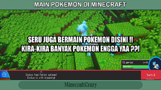 MINECRAFT - BERMAIN POKEMON DISINI ASIK JUGA ❗❗