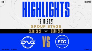 Highlights DFM vs EDG [Vòng Bảng][CKTG 2021][16.10.2021]