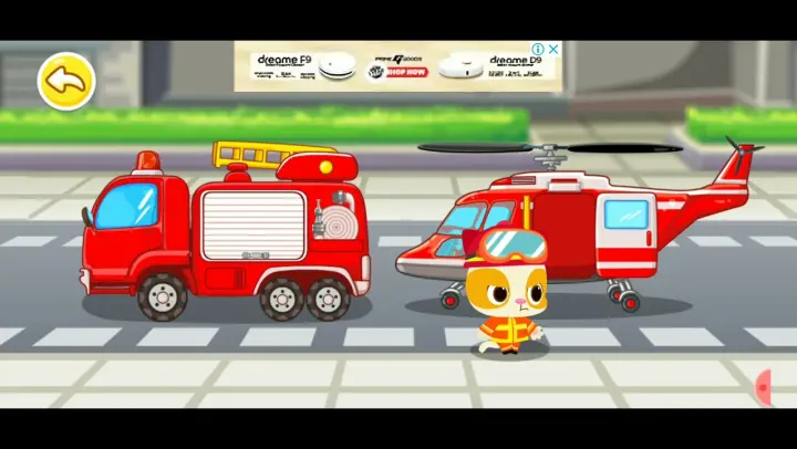 βαβy βus Brave jobs | police man fire fighter | flight attendant |chef baby bus games