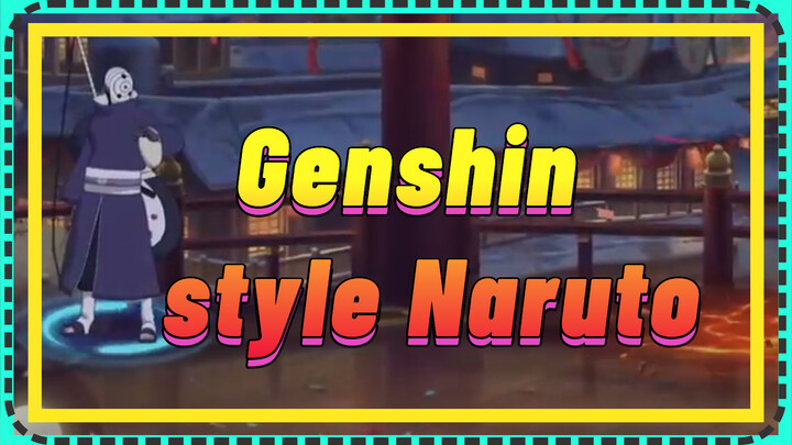 Genshin style Naruto