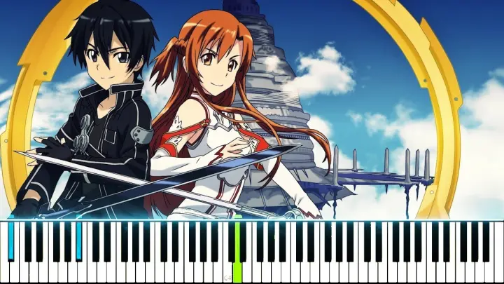 Genshin Impact Anime Opening Sword Art Online Crossing Field Bilibili