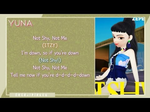ITZY - Not Shy (English Version) [Lyrics]