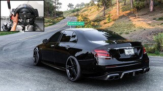 Brabus 800 Mercedes-AMG E63 S | Forza Horizon 5 | Steering Wheel Gameplay