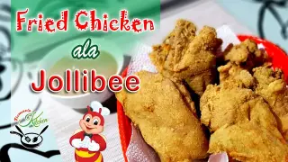 Fried Chicken ala Jollibee | How to make Jollibee Chickenjoy | Chickenjoy Hack | Chickenjoy w/ Gravy