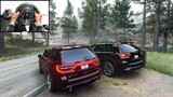 Dodge Durango SRT & Jeep Trackhawk CONVOY | Forza Horizon 5 | Steering Wheel Gameplay ft.@Gtoofast
