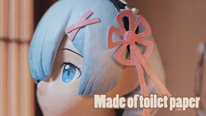 [Re0] Handcraft: Making a Rem with Toilet Paper!