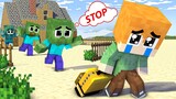 Monster School : Rich Zombie Family and Friendship Alex - Sad Story - Minecraft Animation