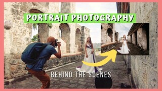 Portrait Photoshoot Behind The Scenes | Canon 6D & Fujifilm X-T2