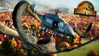 Pterosaurs Attack!  - The World of DOMINION || Jurassic World Evolution 2 [4K]