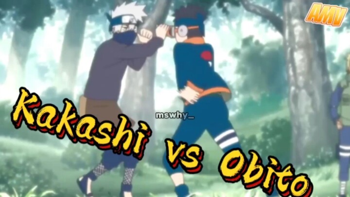 Kakashi vs Obito | Naruto Shipuden [AMV]