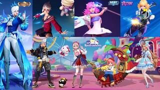 8 UPCOMING SKINS GAMEPLAY | MLBB X SANRIO COLLAB SKINS | SILVANNA COLLECTOR | MATHILDA MPL | MLBB