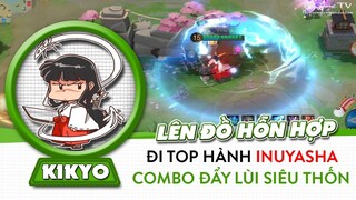 Onmyoji Arena | Kikyo đi TOP, lên đồ hỗn hợp, combo đẩy lùi thiêu đốt siêu thốn