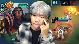 PERTARUNGAN SENGIT ALDOUS IJO LUMUT KILL SAMPAI 50+ - Mobile legends