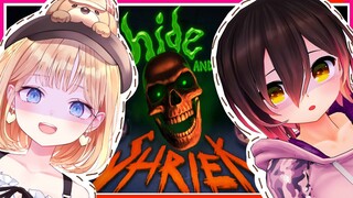 【 Hide and Shriek】国際勝負👊Hi!ame!!Can I play a trick?【ホロライブ/ロボ子さん・Watson Amelia】