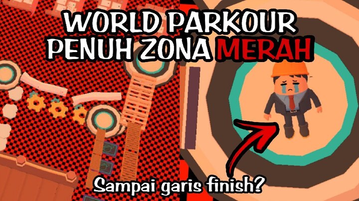 PARKOUR BANYAK ZONA MERAH, ASIK TAPI SUSAH || Uni - Craft Your Wolrd