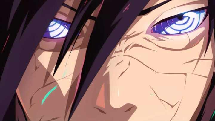 shadow of the sun 4K ultra-clear and silky, let's feel the power of Uchiha Madara God