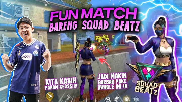 BANTAI TIM STREET DKK PAKAI BUNDLE SQUAD BEATZ !!! Clash SQUAD MODE SQUID GAME!