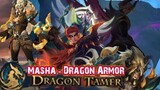 GETTING MASHA - DRAGON ARMOR |  DRAGON TAMER SQUAD AVATAR BORDER | MOBILE LEGENDS