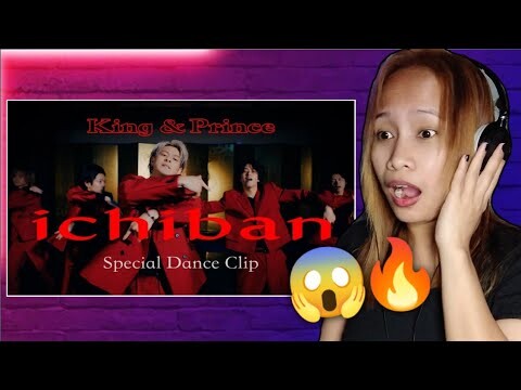King & Prince - Ichiban ( Special dance clip YouTube edit) || First time to react 🇵🇭