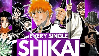 ALL SHIKAI IN BLEACH - A Recap of EVERY New Shikai by Arc (Manga Only)