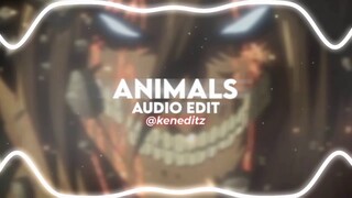 ANIMALS AUDIO EDIT