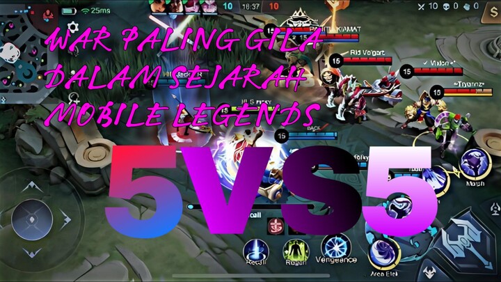 PERTARUNGAN FIGHTER 5 VS 5 🔥 SIAPAKAH THE KING OFF WAR 🤫