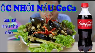 Huyện Lê - ốc nhồi nấu với coca ăn sẽ NTN / Try cooking snails stuffed with coca will NTN