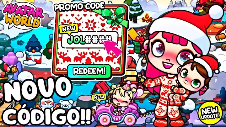 CORRE!! CHEGOU NOVO CÓDIGO DE PIJAMAS DE NATAL NO AVATAR WORLD!!