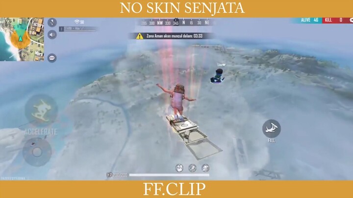 senjata baru gapake skin tetep keliatan keren kannn