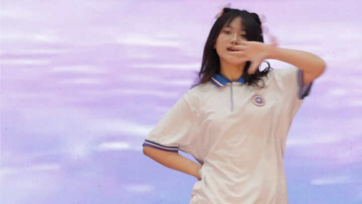 Thirsty dance cover at the high school student agricultural party