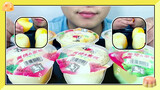Eating 6 large cups of frozen Xi Zhilang jelly. A different chewing!