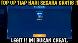 CARA TOP UP DIAMOND GRTS TIAP HARI