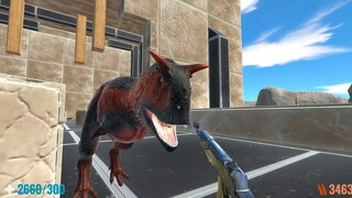 Survive in Jurassic Museum. Animal Revolt Battle Simulator