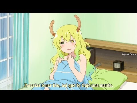 el punto débil de Lucoa | Lucoa momentos divertidos | Kobayashi maid Dragon S Episode 06