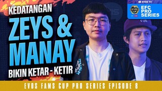 Nasib Calon Roster EVOS ada di Tangan Manay dan Zeys | Episode 8 | EFC Pro Series