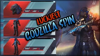 Opening GODZILLA SPIN 😍 Return of GODZILLA’S CARAPACE - PUBG MOBILE