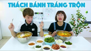 Thách Bánh Tráng Trộn Kinh Dị Với Anh Tiểu Bảo Bảo Thúi