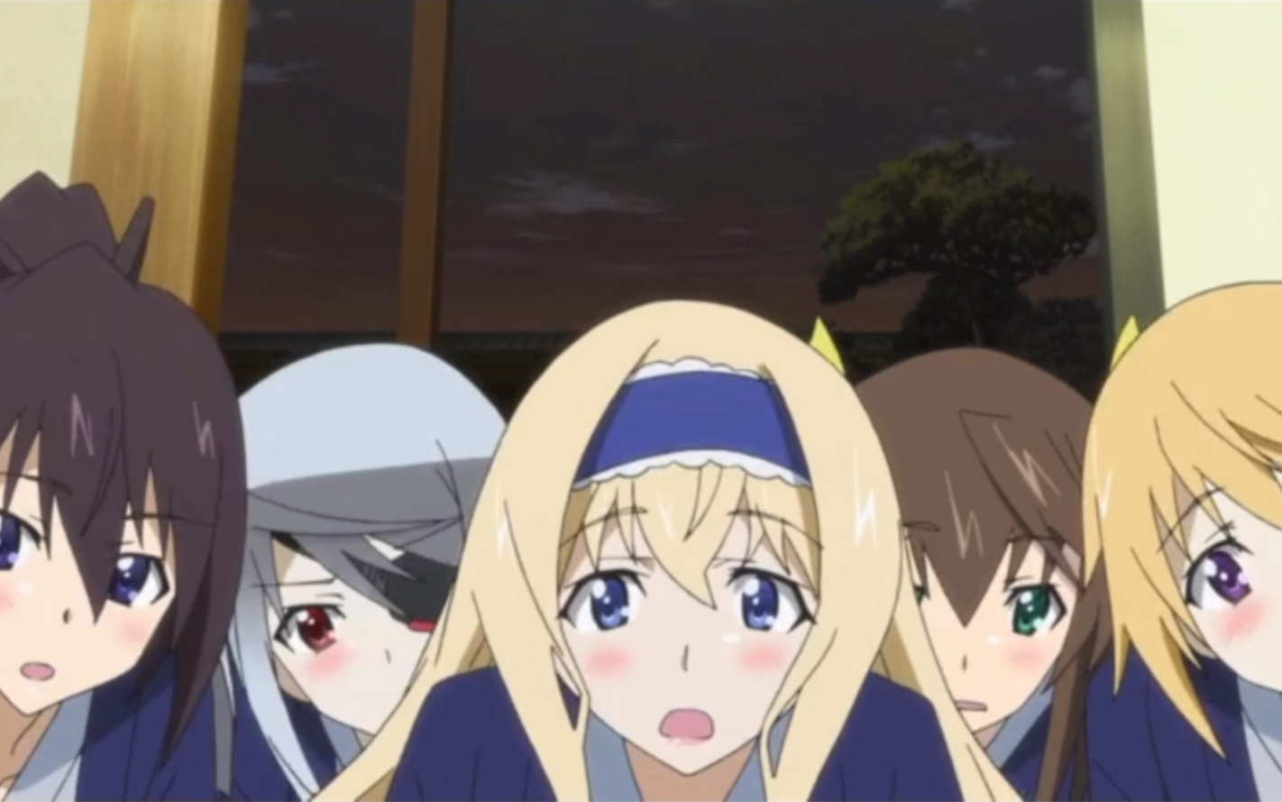 Infinite Stratos episode 1 - BiliBili