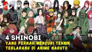 4 Shinobi yang pernah mencuri teknik terlarang di naruto