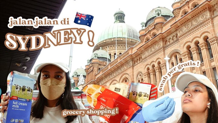 MY FIRST TIME IN SYDNEY, AUSTRALIA ! 🇦🇺 self isolation, grocery shopping 🛍 and more !
