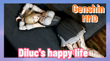 [Genshin Impact  MMD]  Diluc's happy life