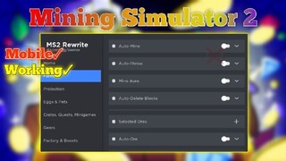 Mining Simulator 2 Auto Hatch | Auto Farm and more