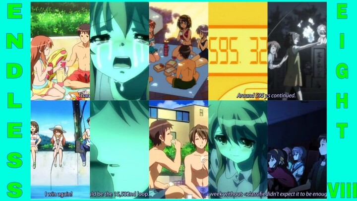 The Melancholy Of Haruhi Suzumiya! Episode 19:Endoresu Eito/HachiVIII! Endless Eight Part 8! 15532nd