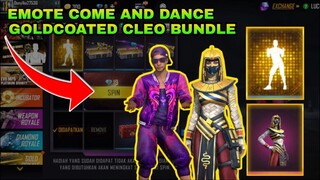 BOCORAN FREE FIRE❗️❗️❗️ EMOTE COME AND DANCE !!! 🤩 ADA BUNDLE CEWEK KEREN!!!🥳