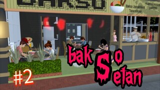 bakso setan #2 (end) || sakura school simulator